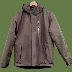 🏔Rugged Outdoor Life 3in1 BLACK Hooded Jacket